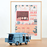 Renault Estafette 1959 Light Blue 1/18 NOREV 185184
