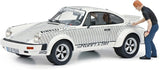 Porsche 911 Coupé With Figurine Water Rohrl 1/18 SCHUCO 450024900