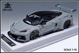 Chevrolet Corvette C8 LBWK Fighter Grey 1/18 BBA