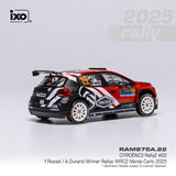 Citroën C3 Rally2 #22 Rallye Monte Carlo 2025 1/43 IXO RAM975A.22