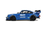 Porsche RWB Bodykit Osho Blue 1/18 GT SPIRIT GT448