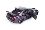 Nissan Skyline GT-R (R34) Z-Tune Midnight Purple 1999 1/18 SOLIDO S1804311
