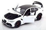 Alfa Roméo Giulia GTAm 2020 Blanc 1/18 BBURAGO 18-01448