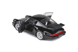Porsche 911 964 3.6L Turbo Black 1/18 SOLIDO S1803404