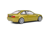 BMW M3 E46 Coupé Phoenix Yellow 2000 1/18 SOLIDO S1806501