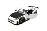 Toyota GR86 LBWK Body Kit Pearl White 2024 1/18 SOLIDO S1813602