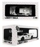 Lamborghini Countach LB Works White 2023 1/18 GT SPIRIT Z356-WH