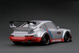 Porsche RWB 930 Silver/Red 1/18 IGNITION IG2478