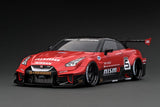 Nissan GT-R R35 LB Works #5 Red Black 1/18 IGNITION IG2723