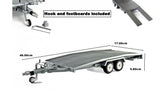Remorque Ellebi Transport Voiture 1/12 LAUDORACING -4